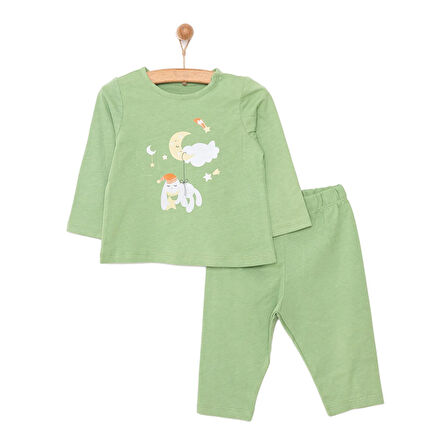 HelloBaby Tavşan Neni Pijama Takımı Unisex