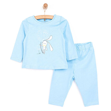HelloBaby Tavşan Neni Pijama Takımı Erkek Bebek