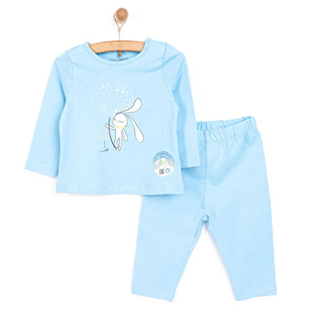 HelloBaby Tavşan Neni Pijama Takımı Erkek Bebek