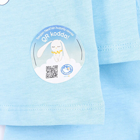 HelloBaby Tavşan Neni Pijama Takımı Erkek Bebek