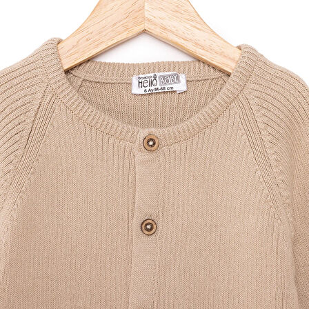 HelloBaby Yenidoğan Kız Triko Patiksiz Tulum Unisex