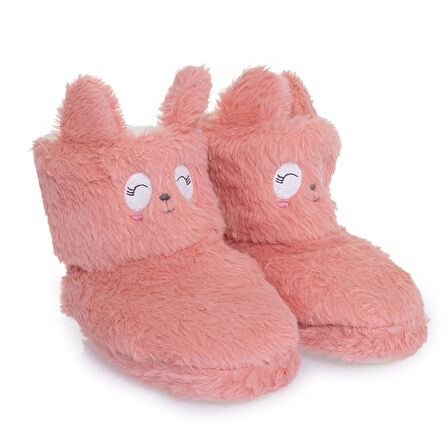 HelloBaby Kedi Desenli Kız Panduf