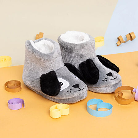 HelloBaby Köpek Figürlü Erkek Panduf