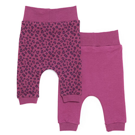 HelloBaby Yenidoğan Kız Bebek  2li Patiksiz Alt