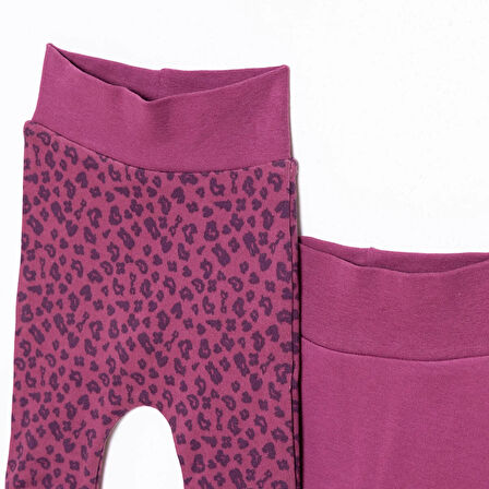 HelloBaby Yenidoğan Kız Bebek  2li Patiksiz Alt