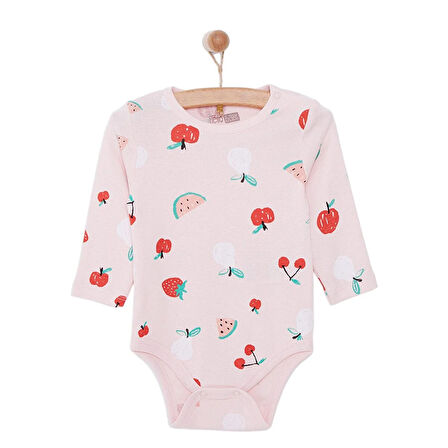 HelloBaby Kız Uzun Kol Body Kız Bebek