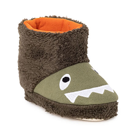 HelloBaby Erkek Bebek Canavar Erkek Panduf Wellsoft Kumaş