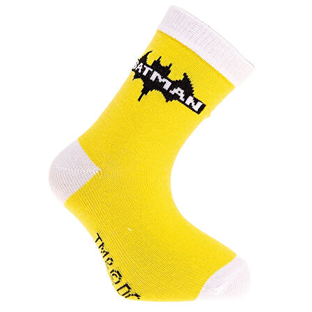 DC COMICS Batman 3lü Soket Çorap Erkek Bebek