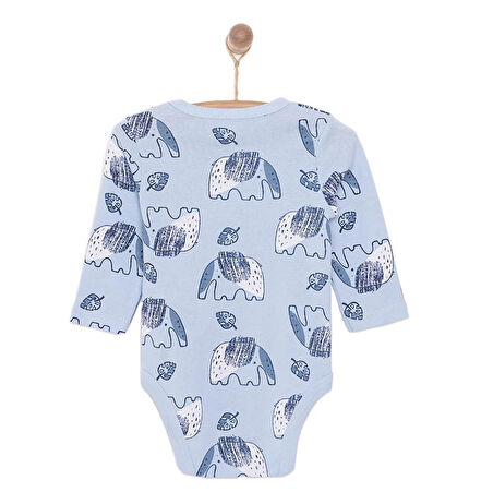 HelloBaby Erkek Uzun Kol Body Erkek Bebek