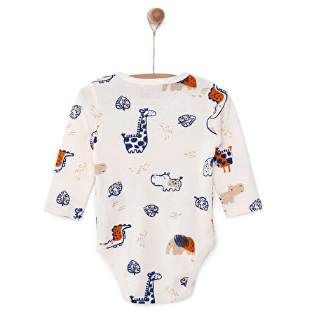 HelloBaby Erkek Uzun Kol Body Erkek Bebek