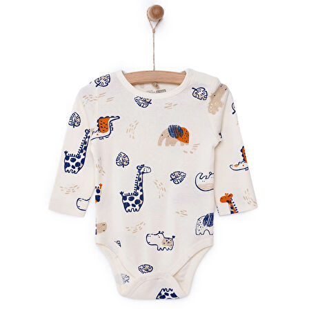 HelloBaby Erkek Uzun Kol Body Erkek Bebek