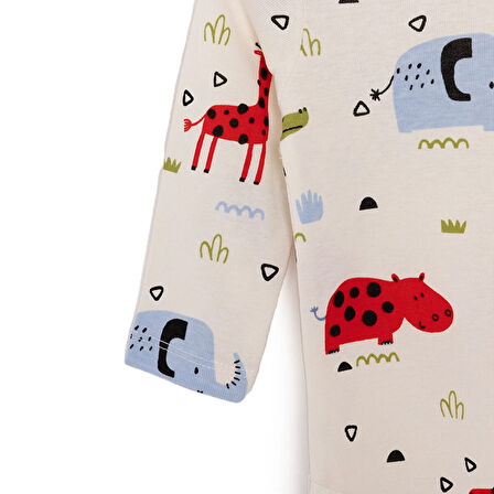 HelloBaby Erkek Uzun Kol Body Erkek Bebek