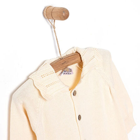 HelloBaby Yenidoğan Kız Triko Patiksiz Tulum Kız Bebek