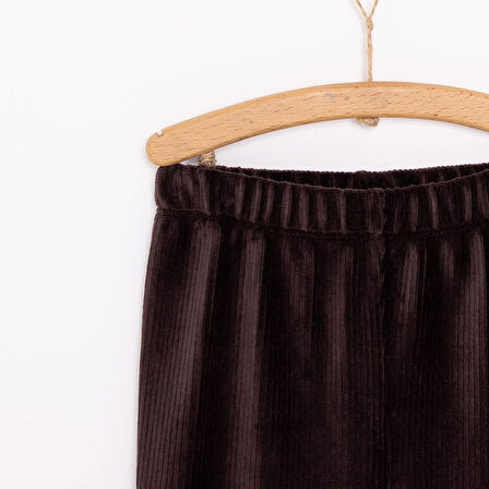 HelloBaby Erkek Bebek Basic Eşofman Alt Kadife Lastikli Paça Ekru