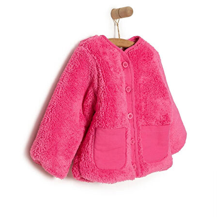 HelloBaby Basic Kız Welsoft Hırka Kız Bebek