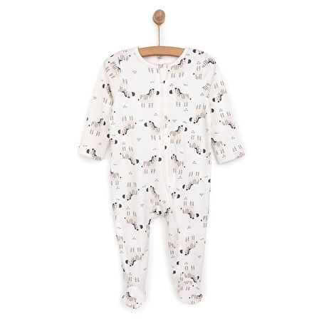 HelloBaby Yenidoğan Erkek  Patikli Tulum Erkek Bebek