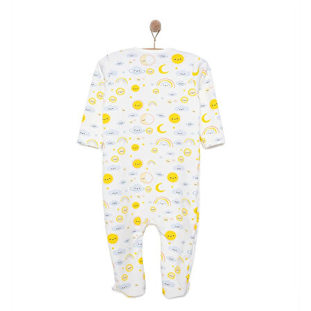 HelloBaby Yenidoğan Kız  Patikli Tulum Kız Bebek