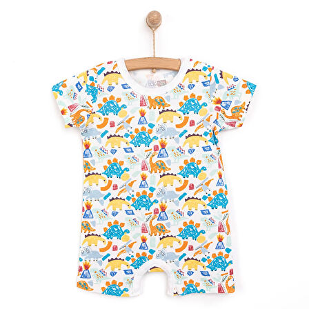 HelloBaby Yenidoğan Erkek Kısa Tulum Erkek Bebek