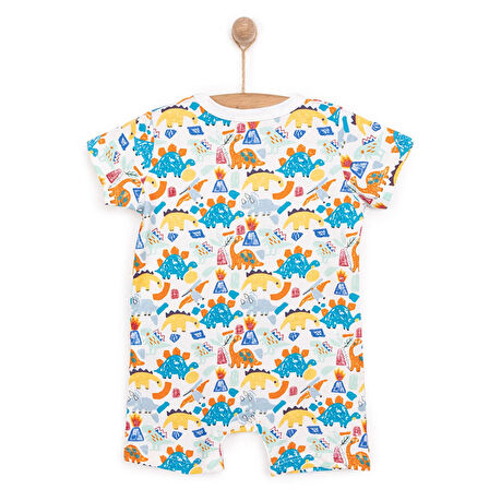 HelloBaby Yenidoğan Erkek Kısa Tulum Erkek Bebek