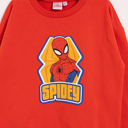 Semillas Spiderman - Marvel Spiderman Erkek Sweatshirt Erkek Bebek