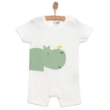 HelloBaby Yenidoğan Erkek Kısa Tulum Erkek Bebek