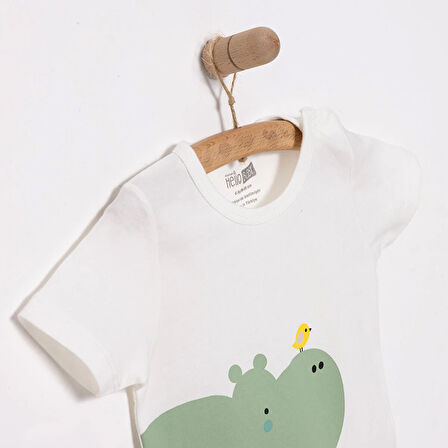 HelloBaby Yenidoğan Erkek Kısa Tulum Erkek Bebek