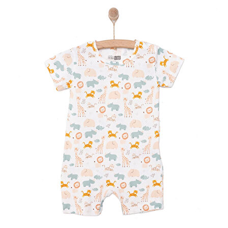 HelloBaby Yenidoğan Erkek Kısa Tulum Erkek Bebek