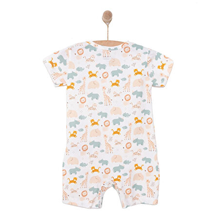 HelloBaby Yenidoğan Erkek Kısa Tulum Erkek Bebek