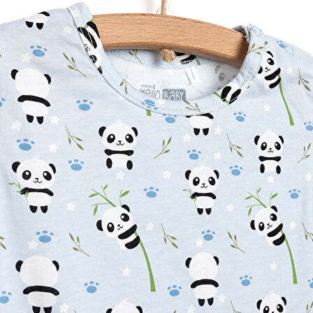 HelloBaby Yenidoğan Erkek Kısa Tulum Erkek Bebek