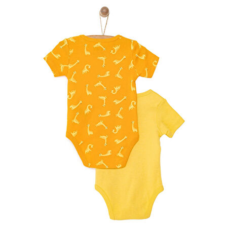 HelloBaby Unisex 2li Kısa Kol Body Unisex
