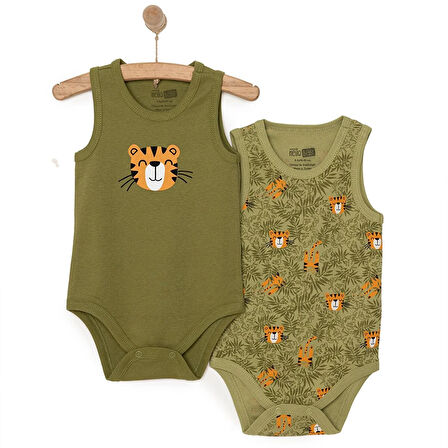 HelloBaby Unisex 2li Atlet Body Unisex