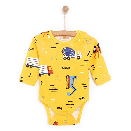HelloBaby Erkek Uzun Kol Body Erkek Bebek