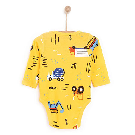 HelloBaby Erkek Uzun Kol Body Erkek Bebek