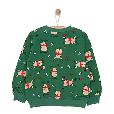 HelloBaby Snow Party Erkek Sweatshirt Erkek Bebek