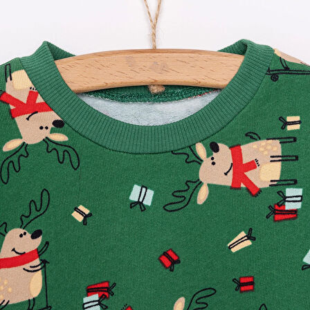 HelloBaby Snow Party Erkek Sweatshirt Erkek Bebek