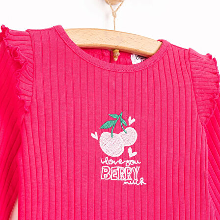 HelloBaby Basic Kız Kaşkorse Bluz-Tayt Takım Kız Bebek