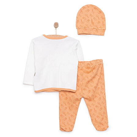 Bebbek Yenidoğan Zıbın-Şapka-Patikli Alt