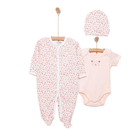 HelloBaby Yenidoğan Tulum-Body-Şapka