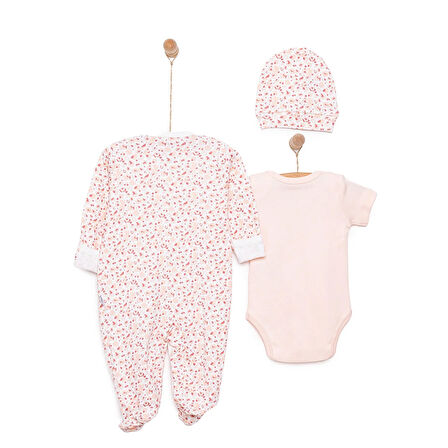 HelloBaby Yenidoğan Tulum-Body-Şapka