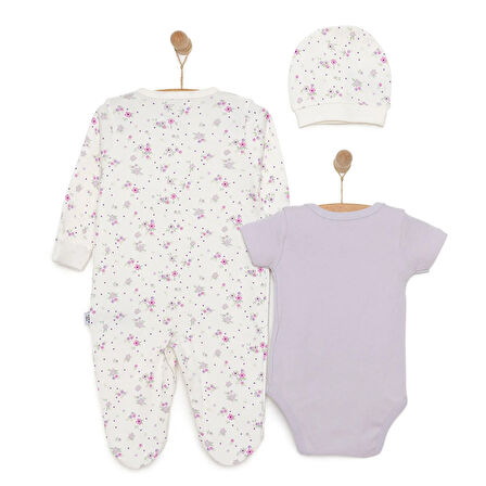 HelloBaby Yenidoğan Tulum-Body-Şapka