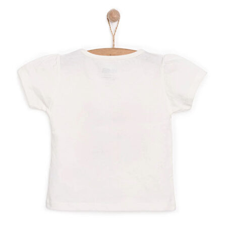 HelloBaby Basic Kız Flamingo Baskılı T-Shirt Kız Bebek