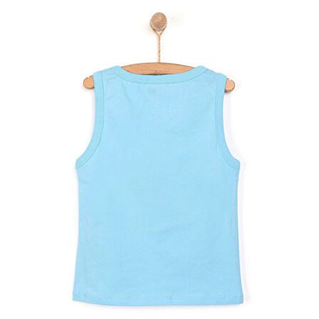 HelloBaby Basic Erkek Gitarist Panda Baskılı Atlet Tshirt Erkek Bebek