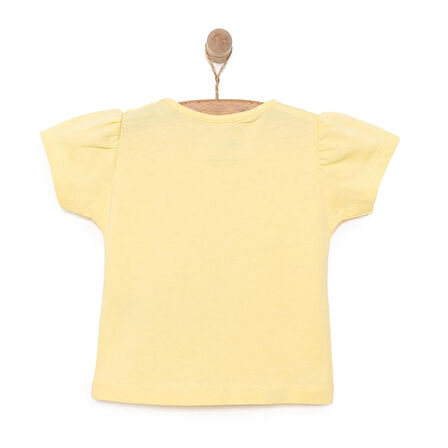 HelloBaby Basic Kız Dondurma Unicorn Baskılı T-Shirt Kız Bebek