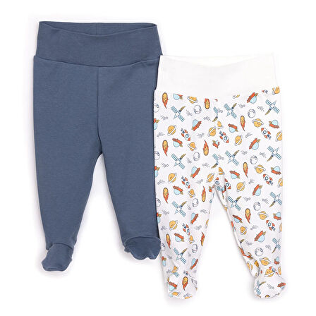 HelloBaby Erkek 2li Patikli Alt Erkek Bebek