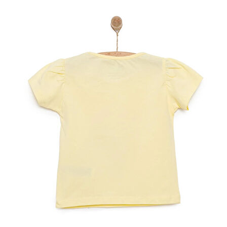 HelloBaby Basic Kız Çiçek Baskılı T-Shirt Kız Bebek