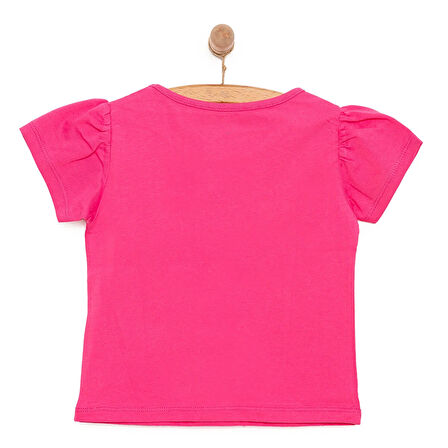 HelloBaby Basic Kız Eğlenceli Dondurma Baskılı T-Shirt Kız Bebek