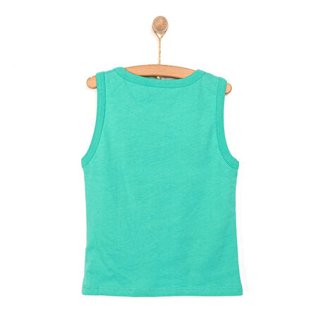 HelloBaby Basic Erkek Süper Köpek Baskılı Atlet Tshirt Erkek Bebek