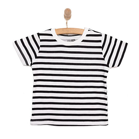 HelloBaby Basic Erkek Ay Baskılı T-Shirt Erkek Bebek