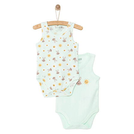 HelloBaby Güneş Desenli 2li Atlet Body