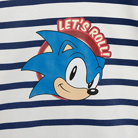 Sega Sonic Erkek Sweatshirt Erkek Bebek